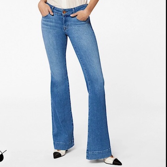 J Brand Lovestory Low Rise Flare Bellbottom Jeans - Picture 15 of 16